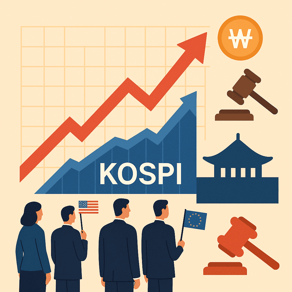 외국인 자금의 귀환: 코스피 강세와 업종별 수혜주 탐색