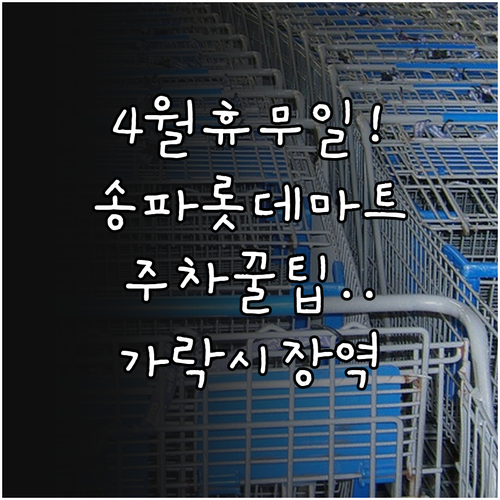 2026년 4월 롯데마트 송파점 정기..