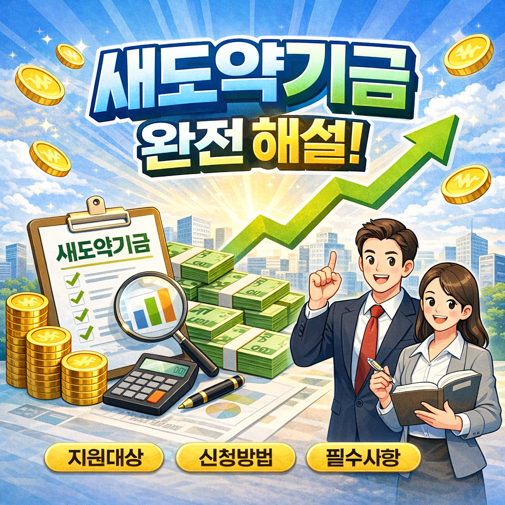 새도약기금 완전 해설!