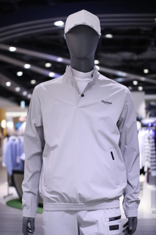 클리브랜드 클리브랜드골프 스트레치우븐 스냅버튼 아노락 남성 골프바람막이 골프웨어 CGMJK31105