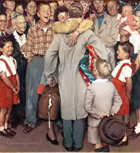 노먼 록웰의 크리스마스 홈커밍