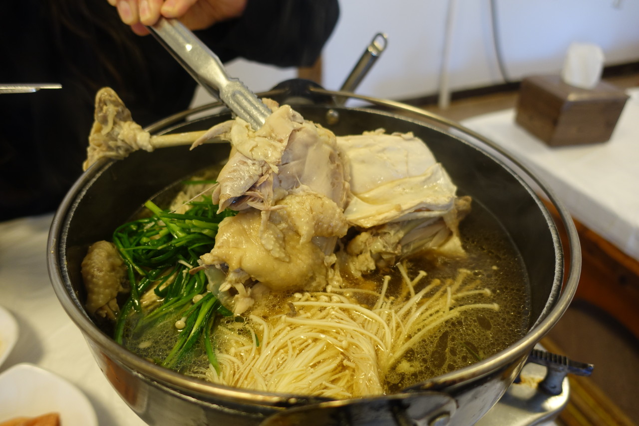 토종닭백숙