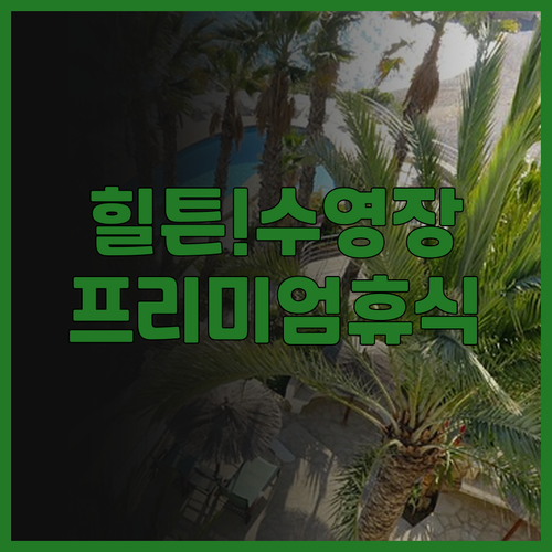 힐튼 타이베이 신반 추천! 수영장과 ..