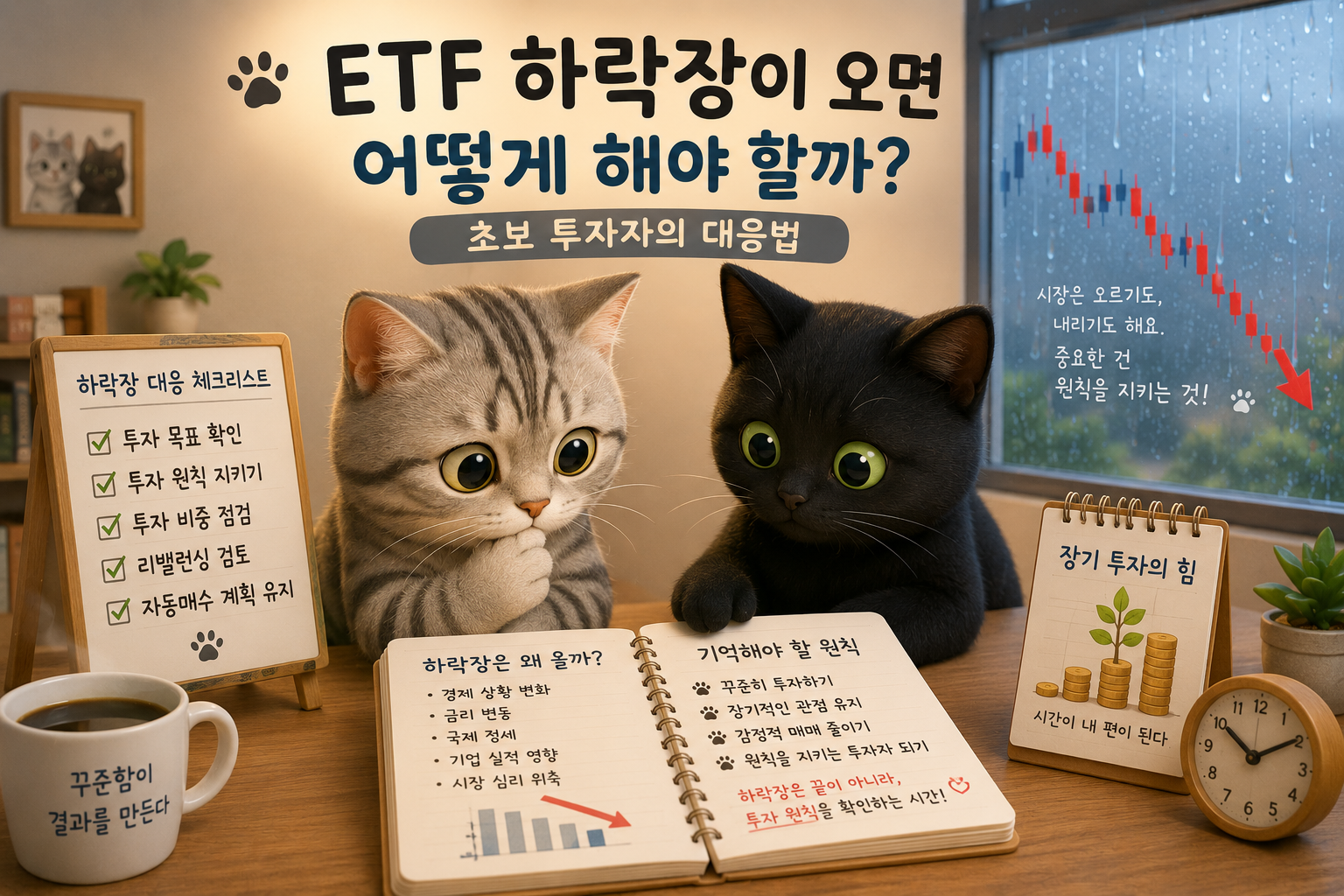 국내 주식 ETF 하락장 관련 내용