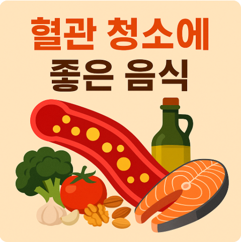 혈관 청소에 좋은 음식