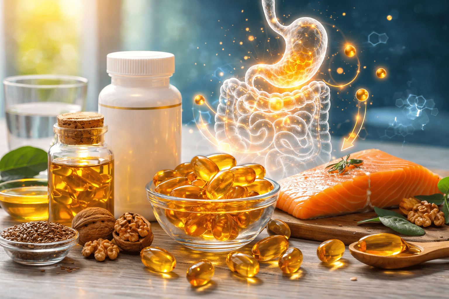 오메가3 효능 (식물성 vs 동물성, 건강효과, 흡수율)