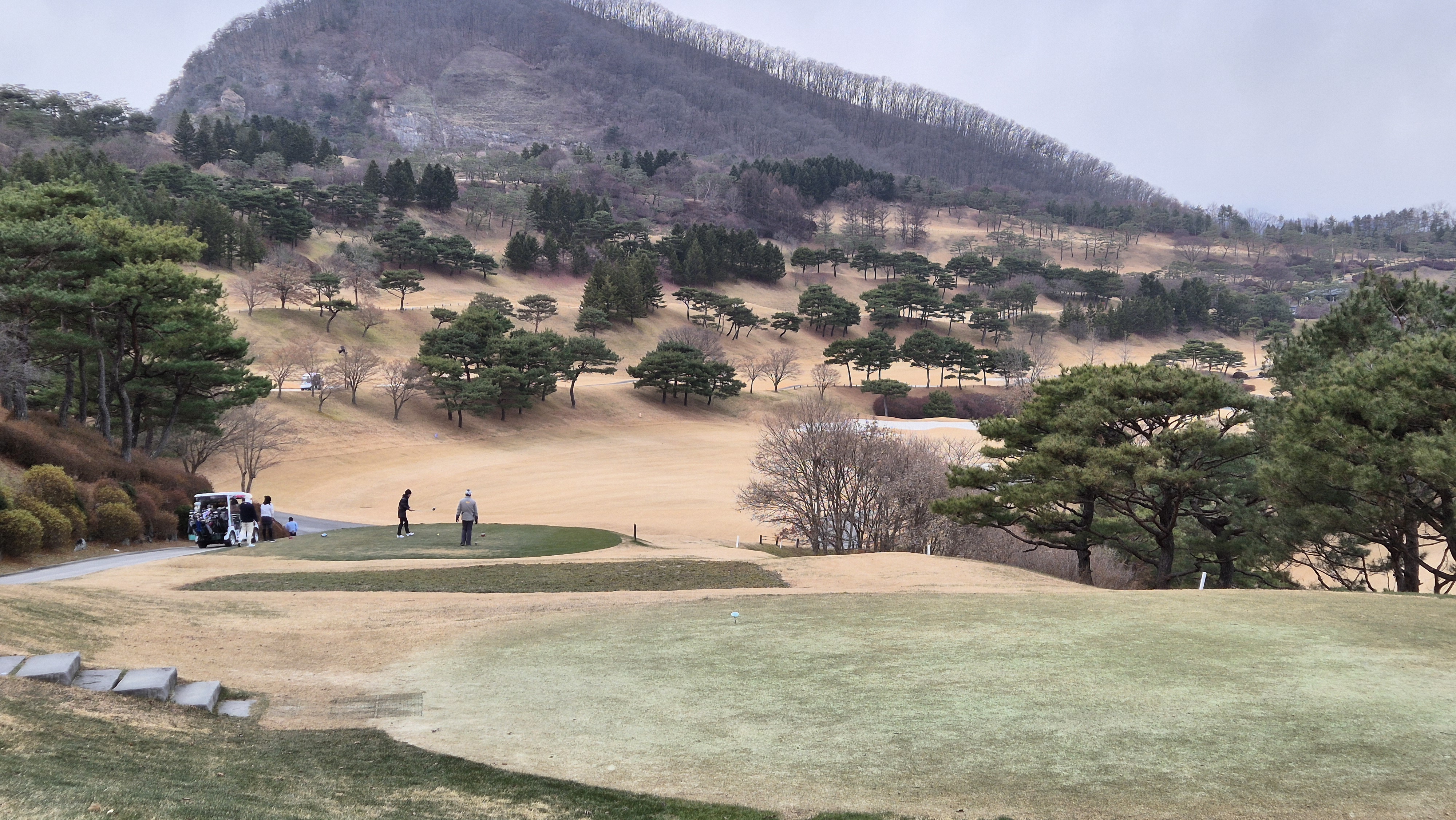 강촌cc 밸리-레이크 코스 사진 및 공략 정보