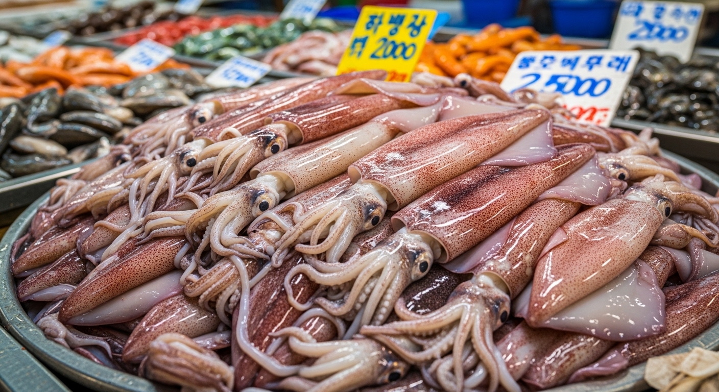 7월 제철음식 오징어