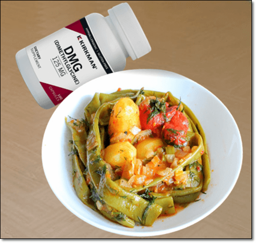 디메틸글리신 보충제와 음식