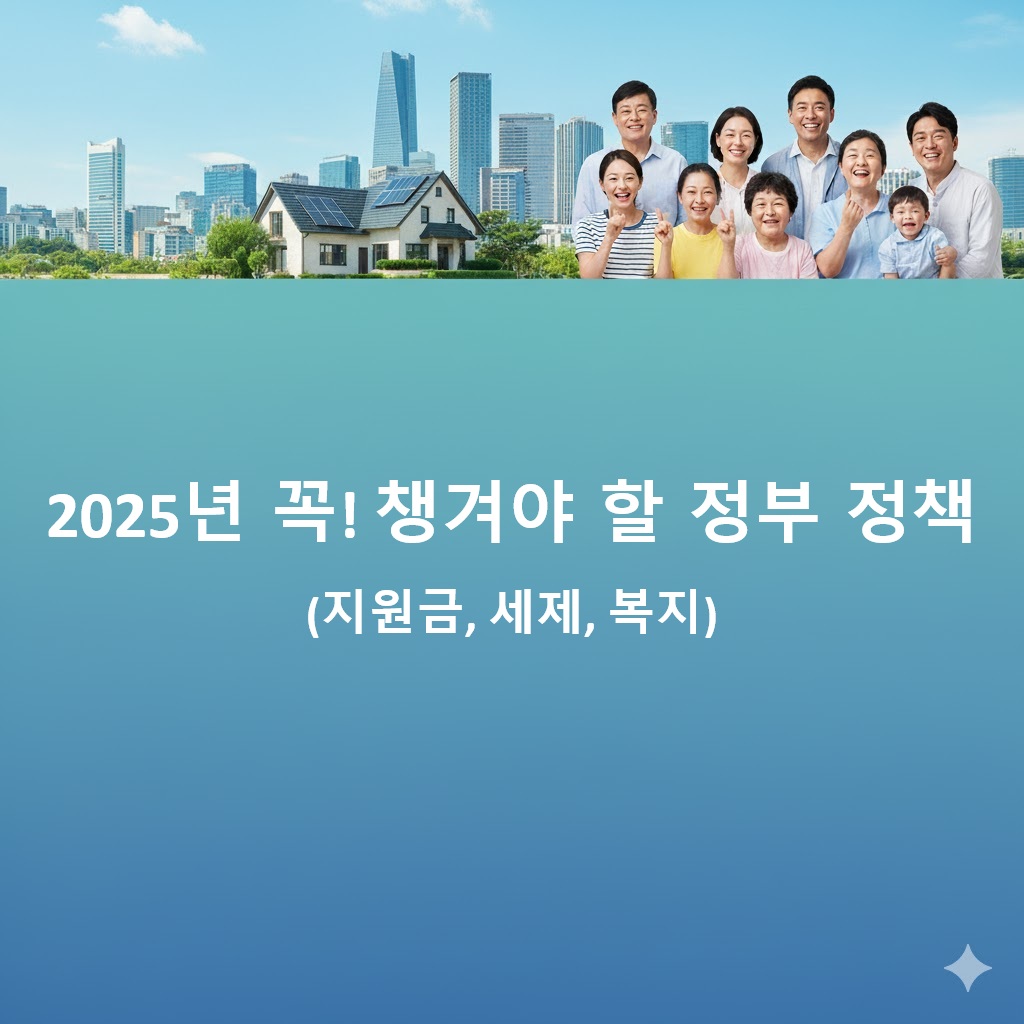 올해 꼭 챙겨야 할 정부 혜택에 관한 이미지