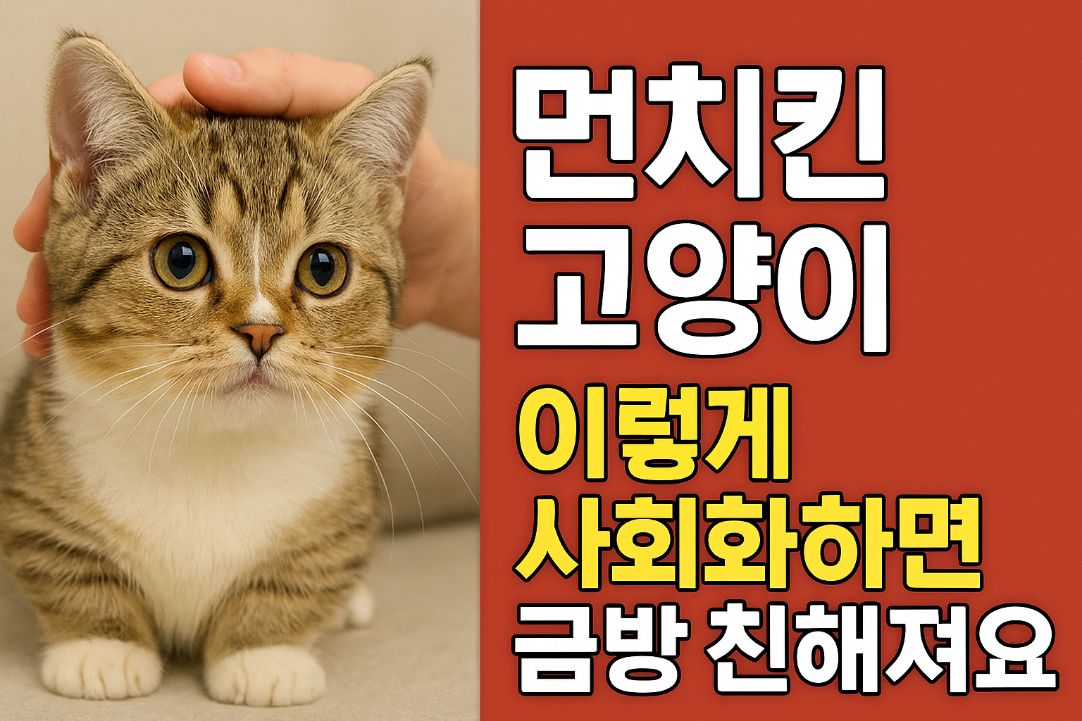먼치킨 고양이