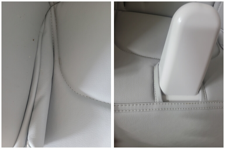 씨에스타 의자 커버에 주름이 많이 음식물이 잘끼어 청소가 번거롭다.