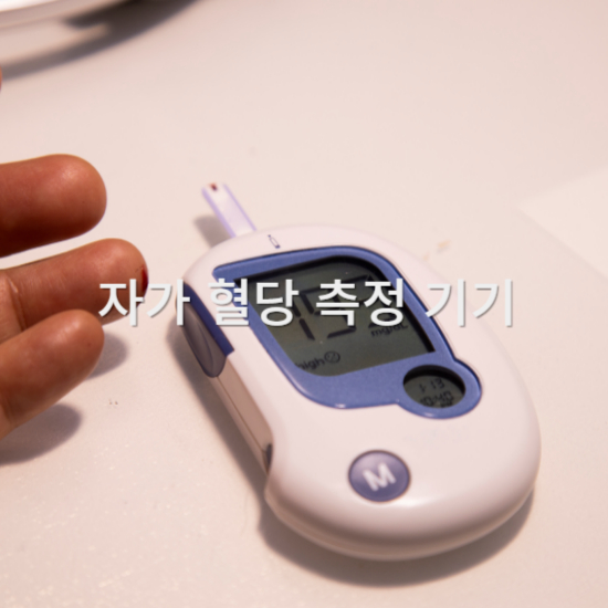 자가 혈당 측정 기기 활용1