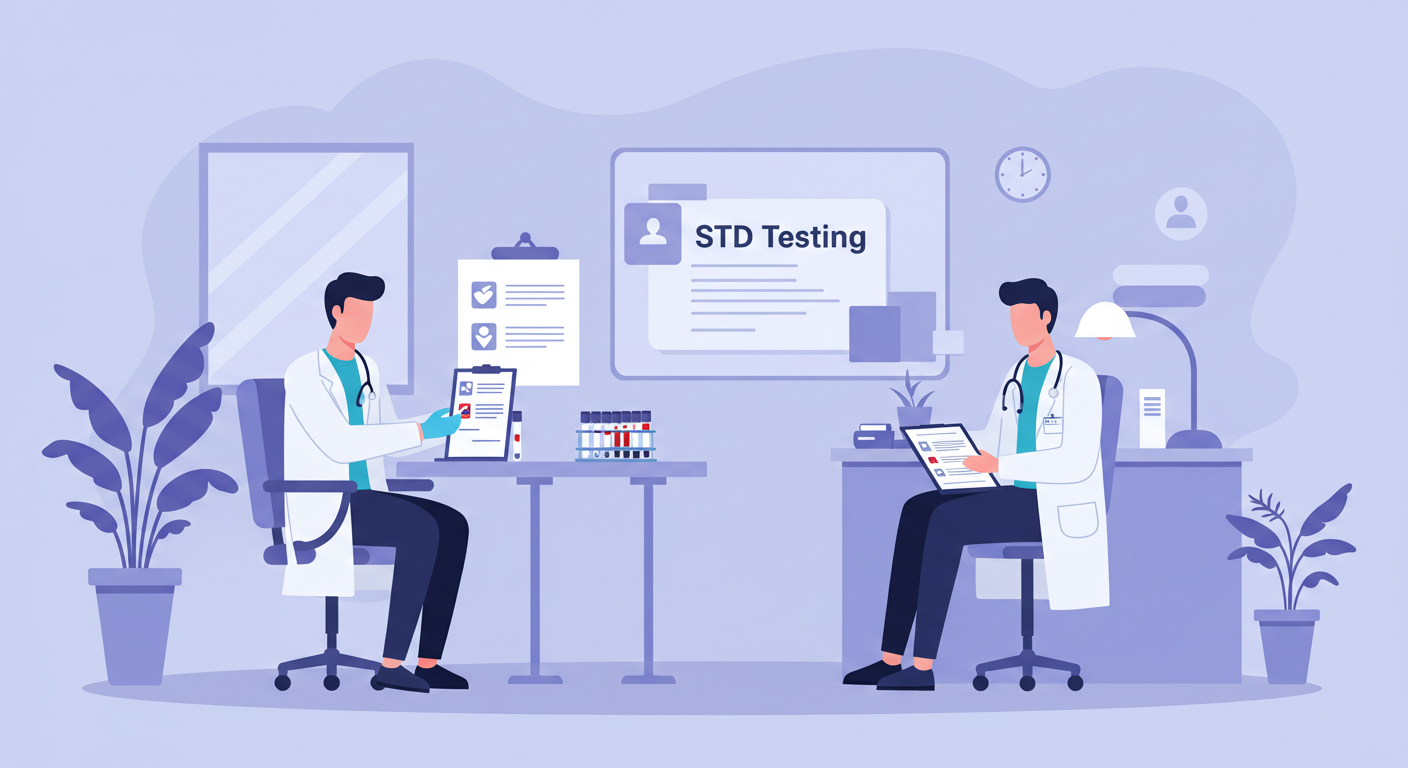 검사 후 결과 확인과 치료 과정