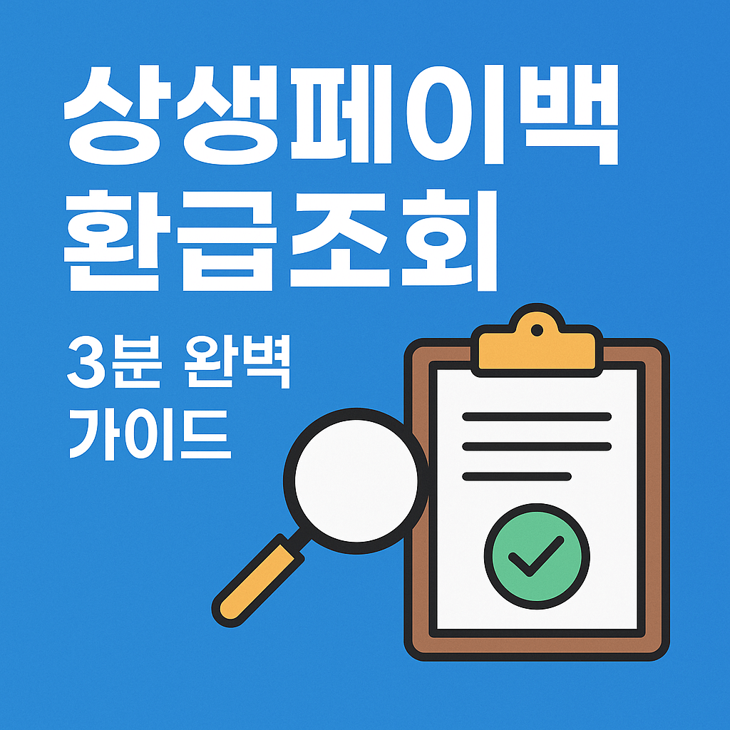 상생페이백 환급조회 3분 완벽 가이드
