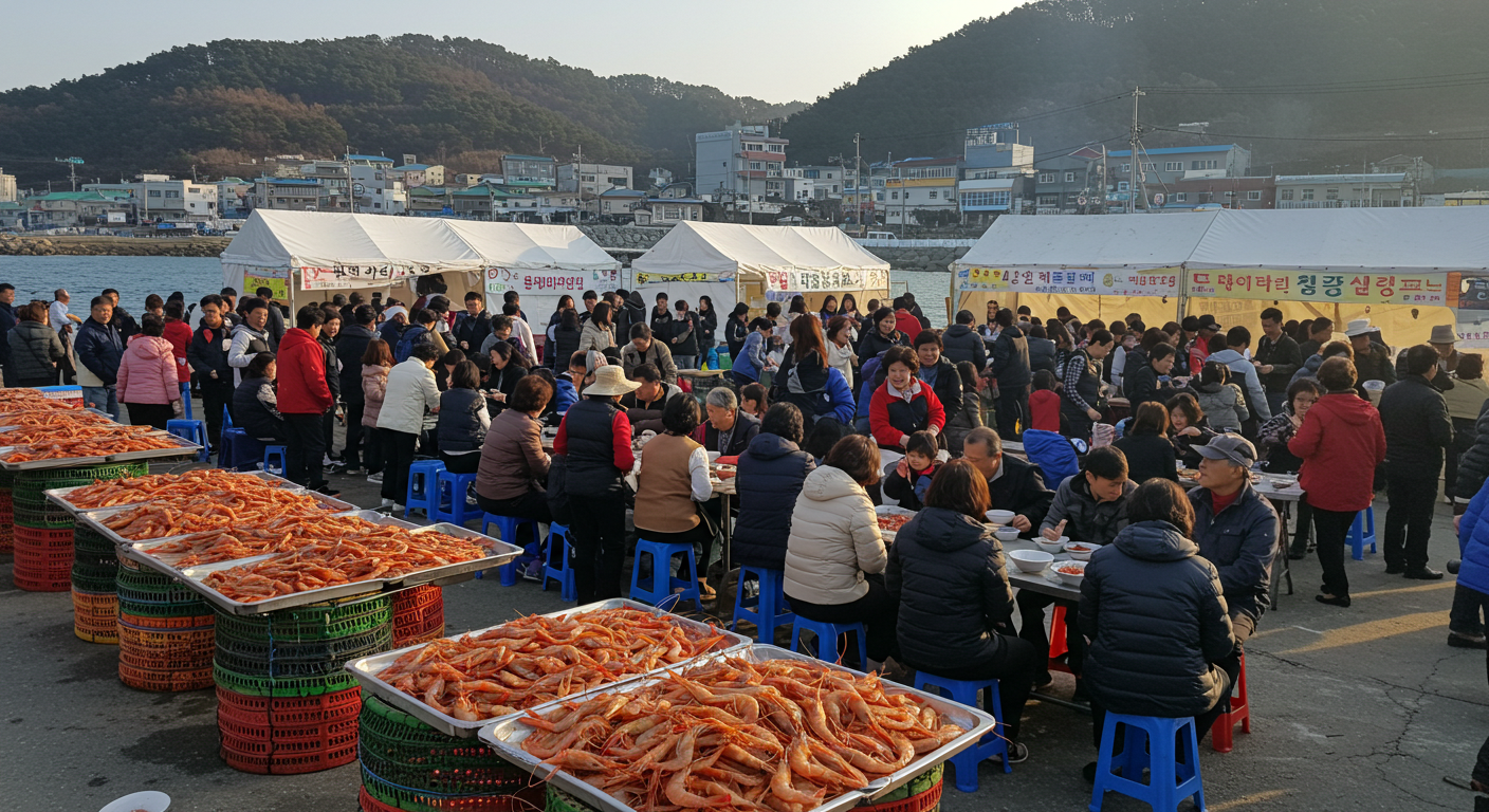보령 무창포 대하&middot;전어대잔치