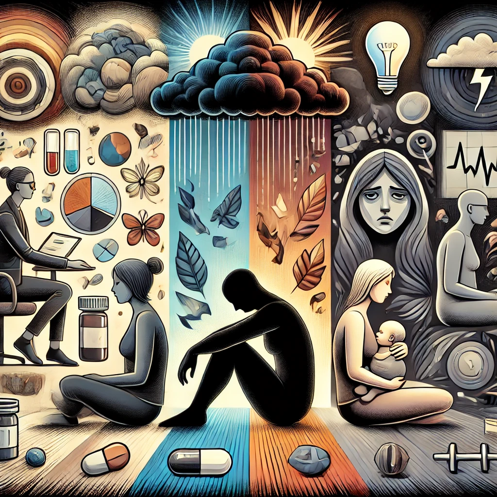 우울증의 유형과 효과적인 치료법