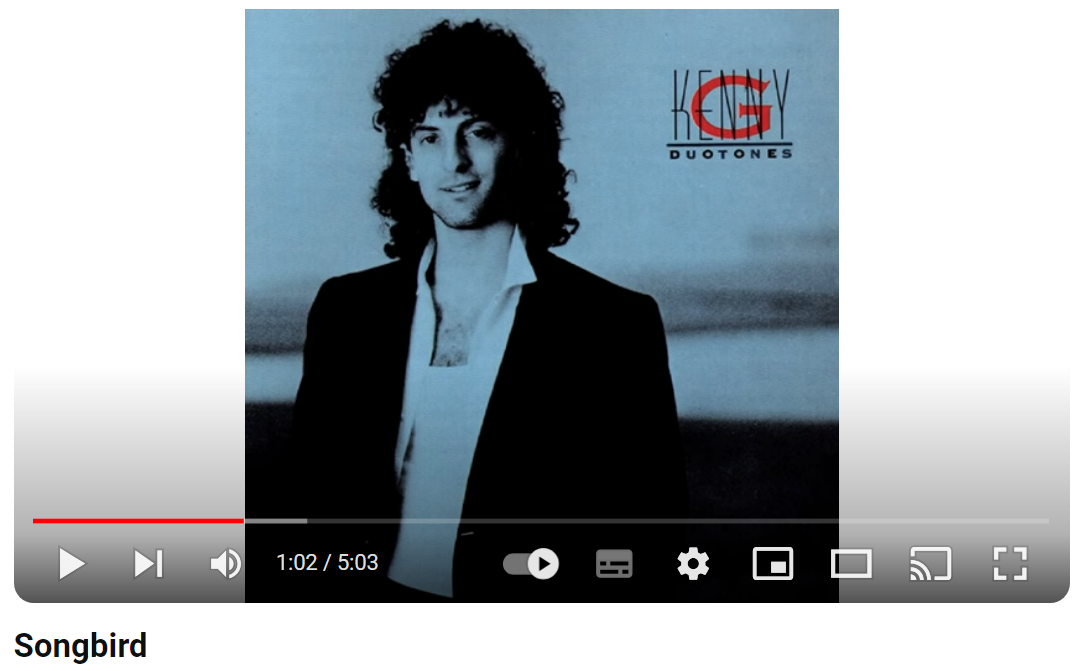 Kenny-G-Songbird