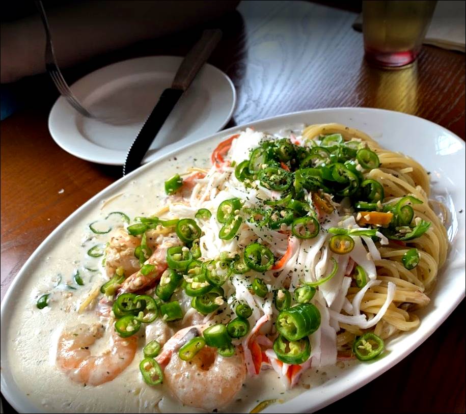 살롱드인사 크림파스타