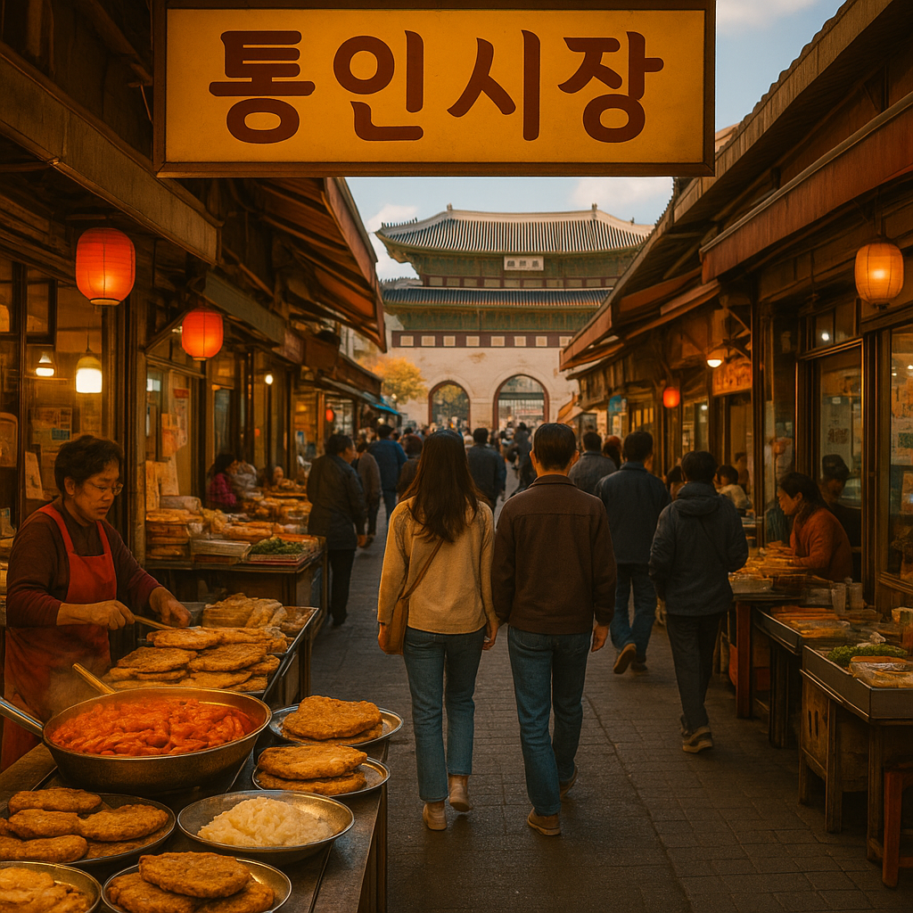 서울 통인시장 - 주말에 엽전 도시락 소풍 어때요?