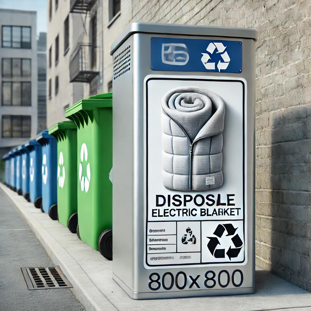 전기장판 폐기물 스티커