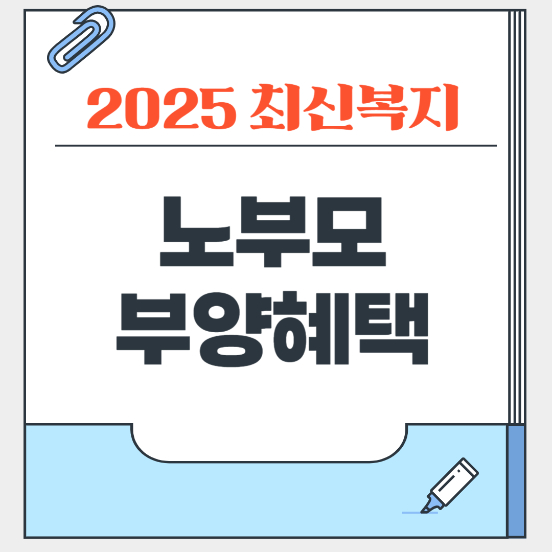 노부모부양, 최신 정부지원