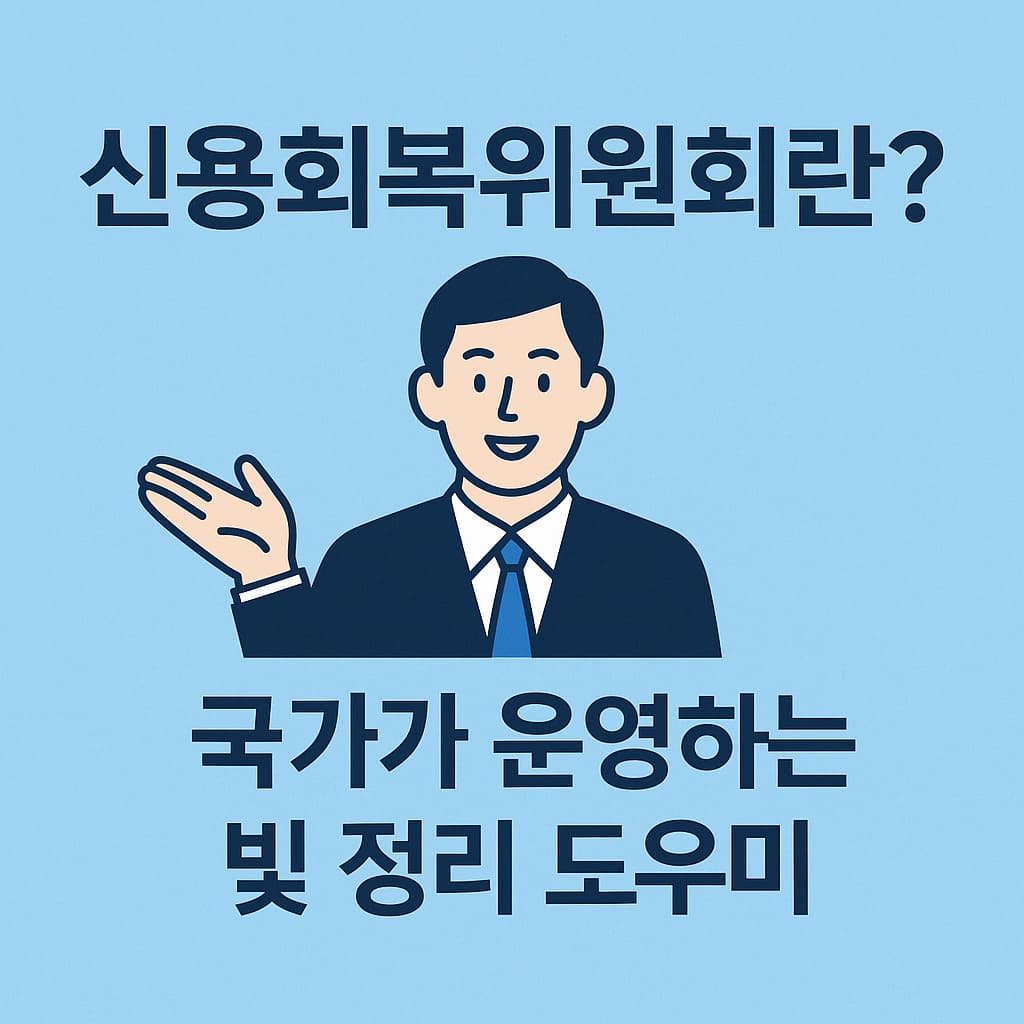 신용회복위원회 개념을 설명하는 이미지