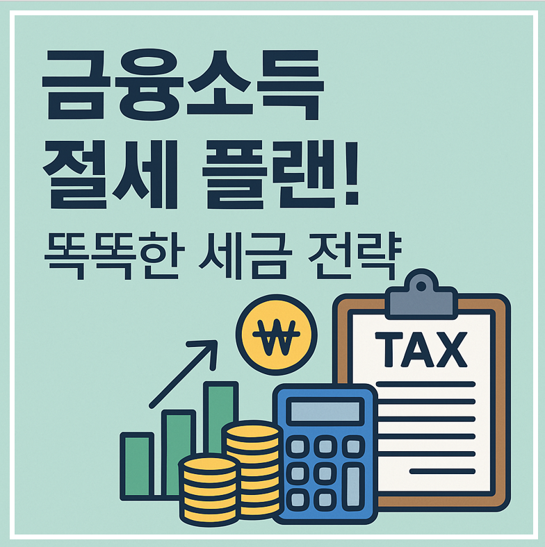 금융소득 절세플랜, 똑똑한 세금 전략