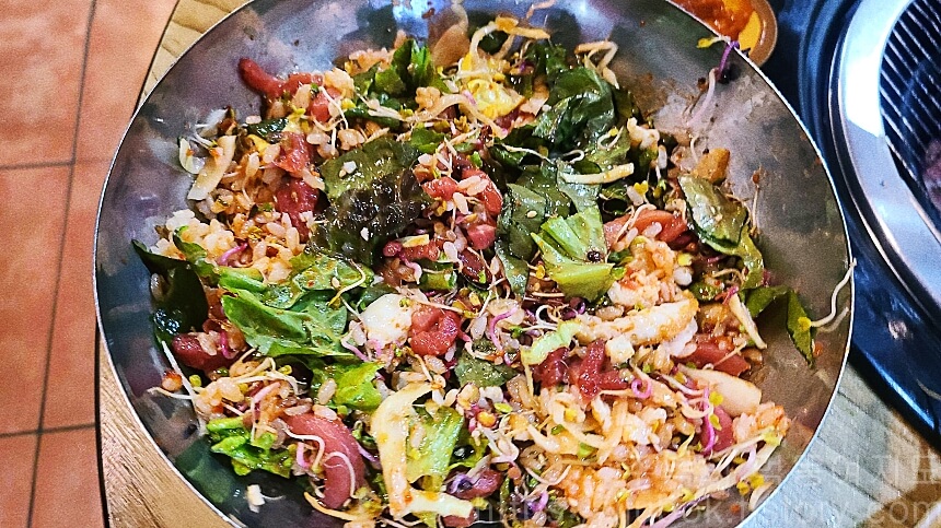 하누리-육회비빔밥-맛