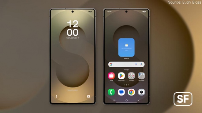 갤럭시S25 울트라 공식 렌더링(출처: @evleaks, 새미 팬스)