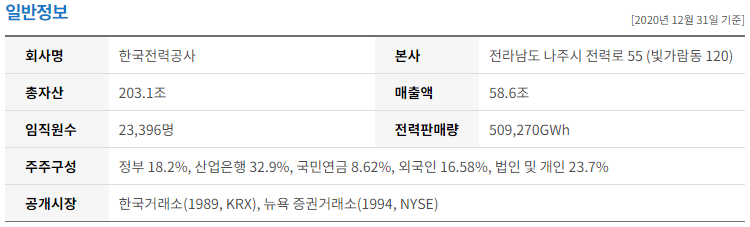 한국전력공사