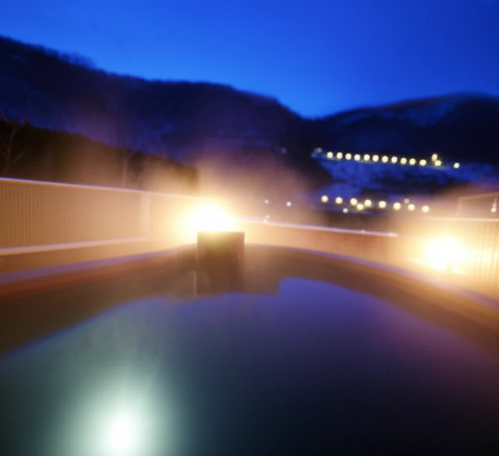 따뜻한 연말 국내 노천온천에서 새해 ..