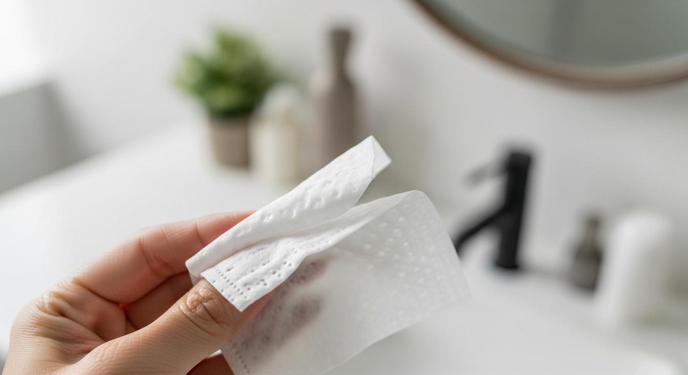 패딩클렌징물티슈