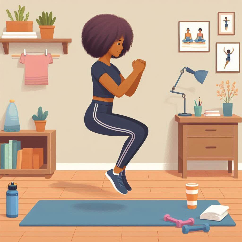 집에서 할 수 있는 간단한 운동 루틴 