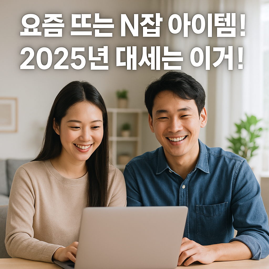 현실적인 N잡 아이템 추천