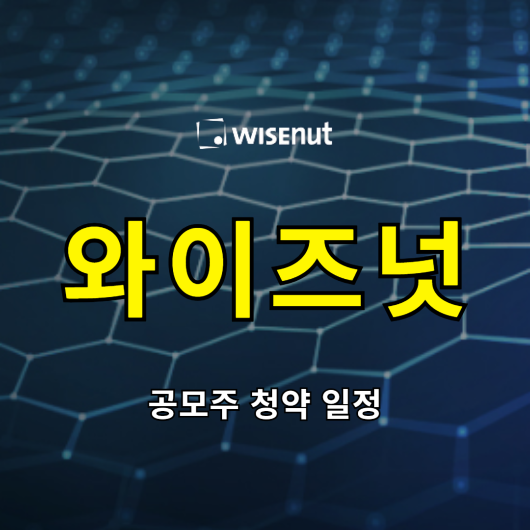 와이즈넛 공모주 청약