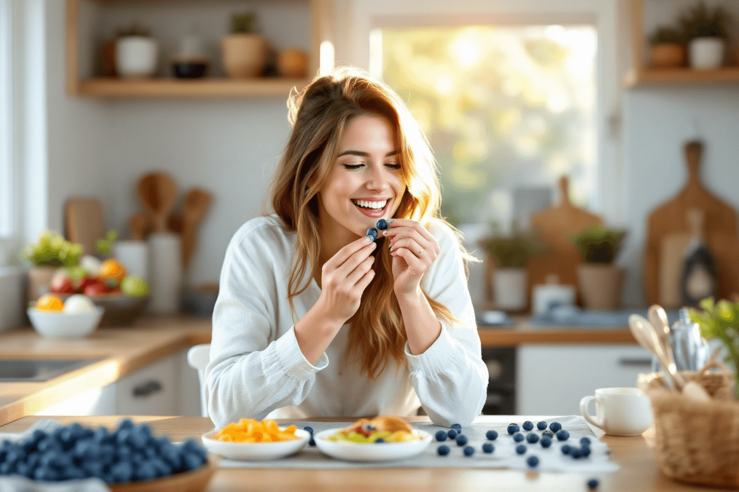 블루베리 사진입니다.