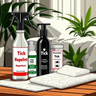 진드기예방제품관련그림