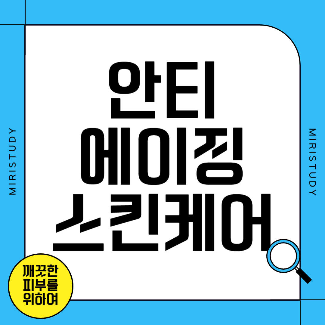 안티에이징 스킨케어