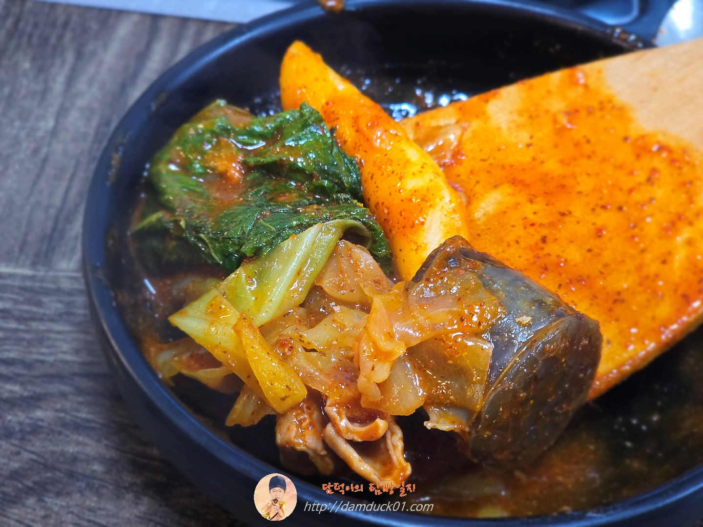 순대곱창볶음