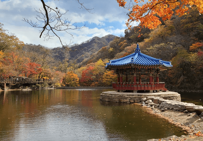내장산 팔각정