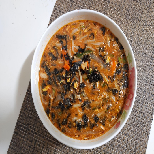 장칼국수