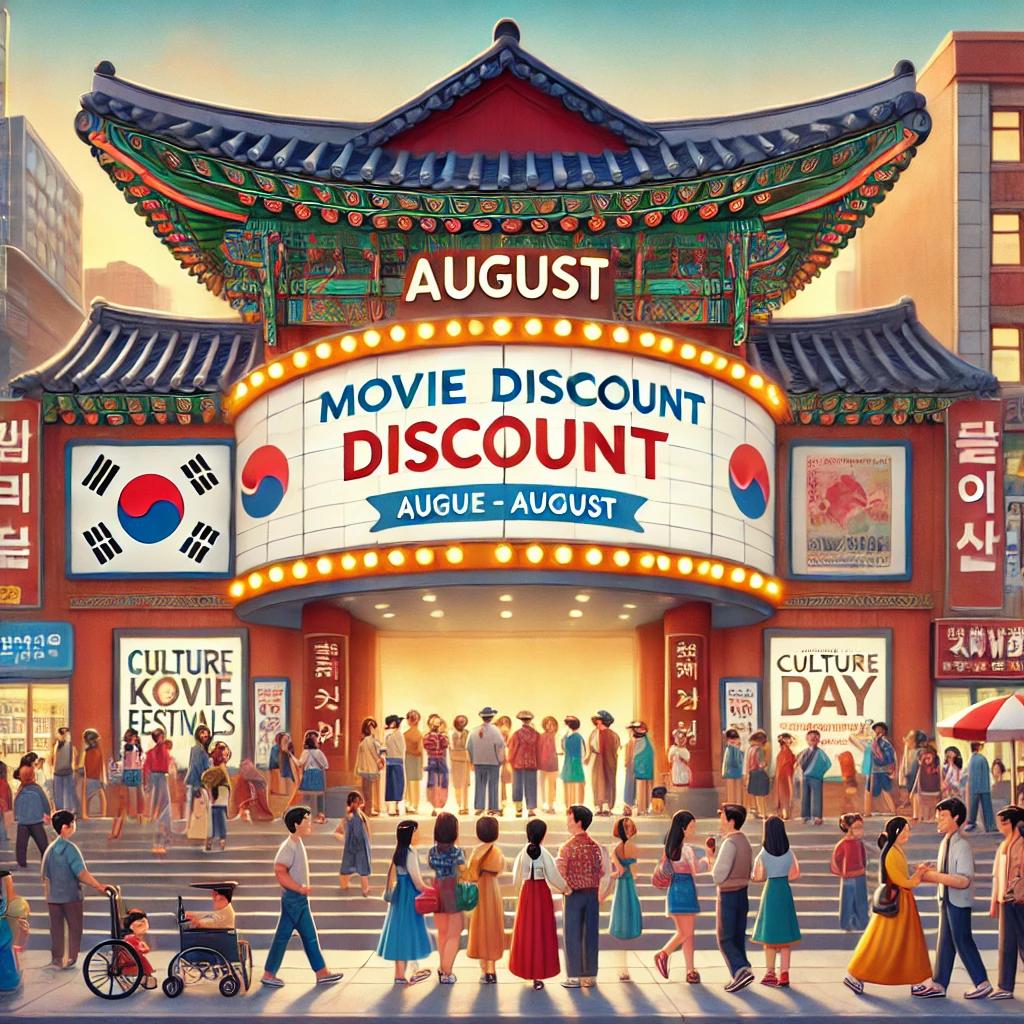 8월 문화의날 영화 할인