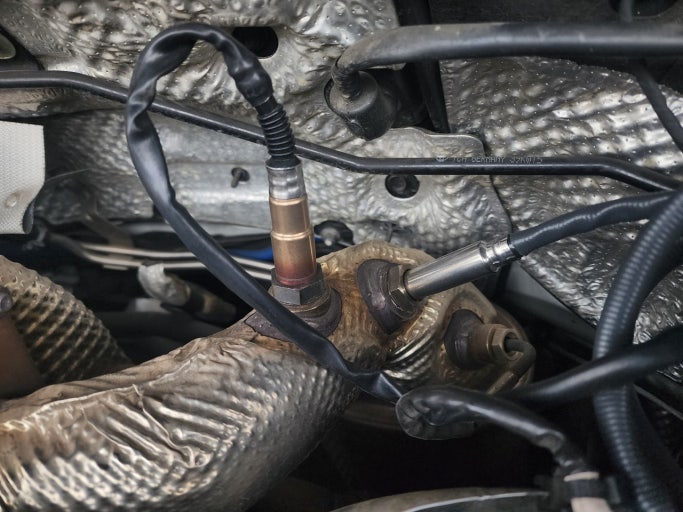 배기다기관에 붙어있는 산소센서