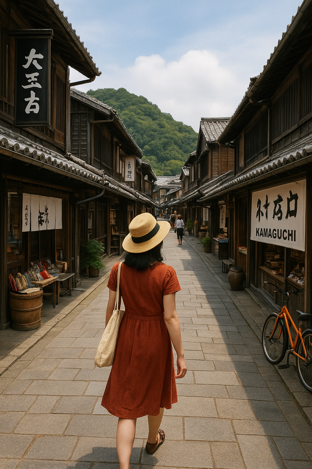 일본 가마고치 사진