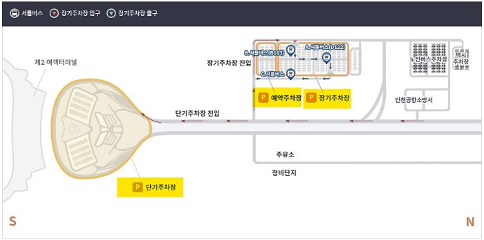 인천공항_제2여객터미널주차장