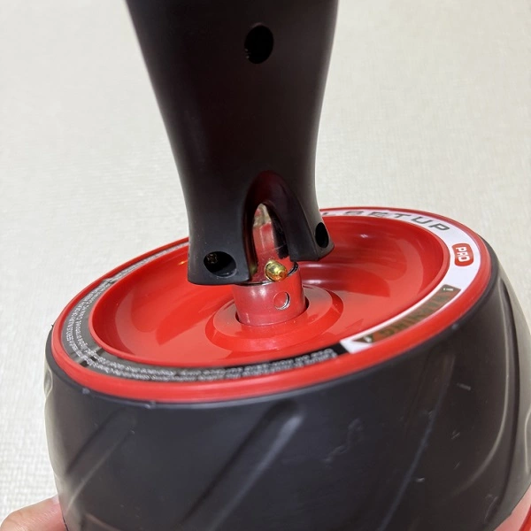 조립 형태의 손잡이 결합 방법