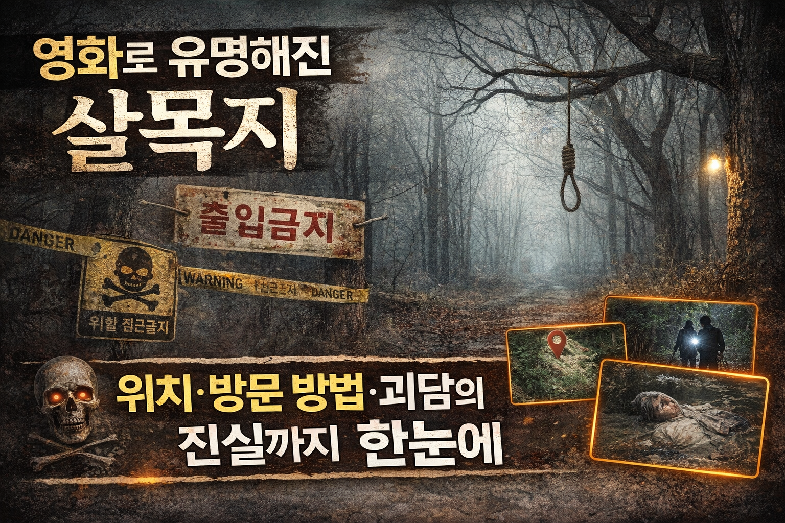 영화로 유명해진 살목지, 위치·방문 방법·괴담의 진실까지 한눈에