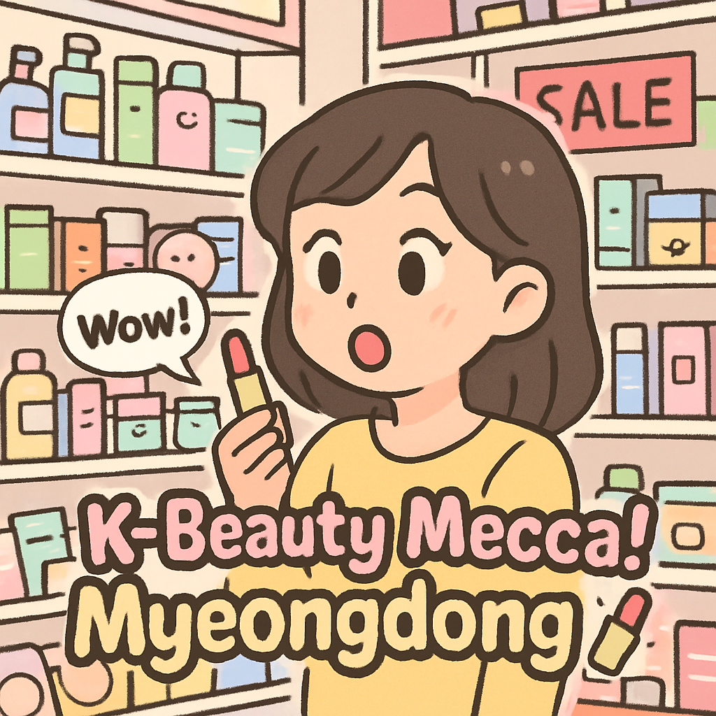 K-Beauty Mecca! Myeongdong ✨💄
