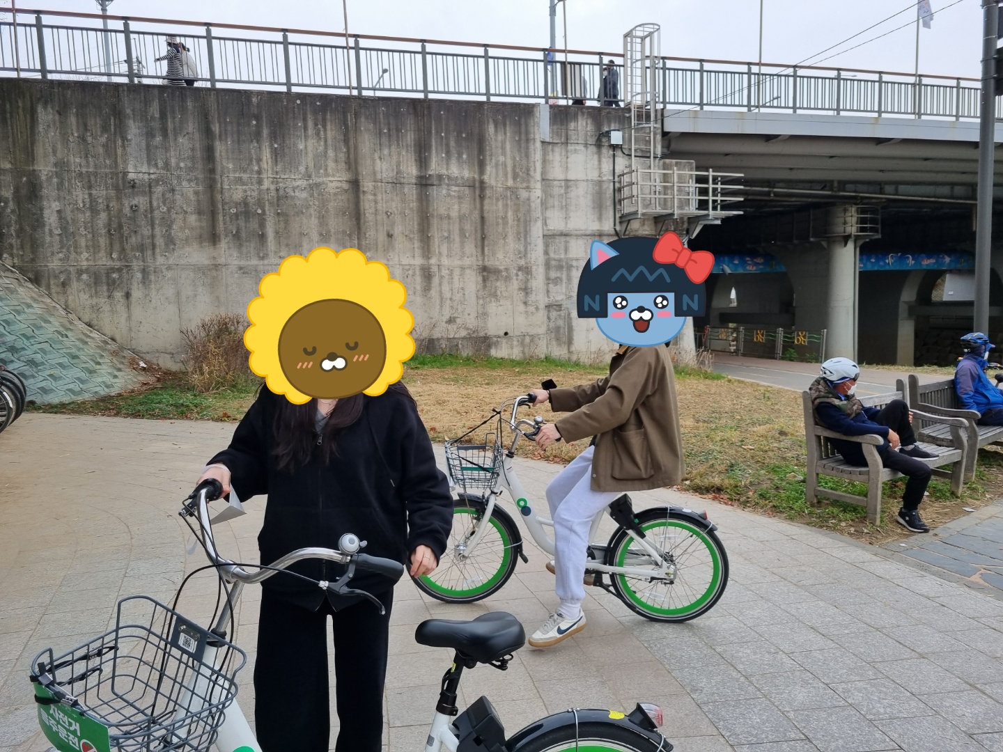 캠퍼와의 사진